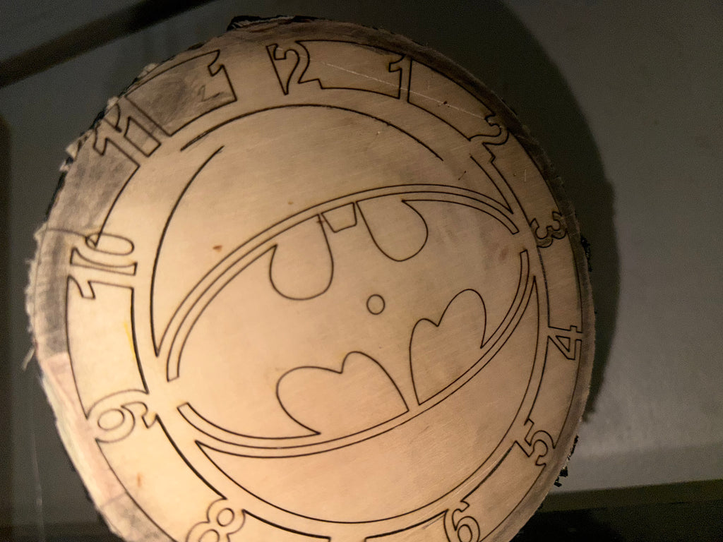 Batman wooden decor