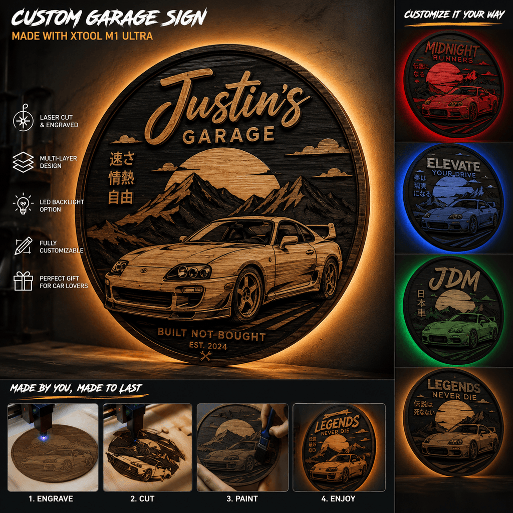Custom car garage sign - Orgingrain.co